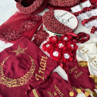 Braut und Bräutigam Hennaset – Bohem Kristall Kollektion| EW-292639