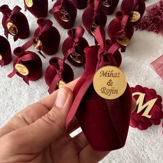 20 Stück Mini-Geschenktonkrüge mit Henna gefüllt | EW-292613