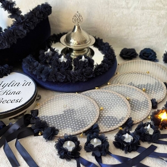 Braut-Hennaset – Liva Dunkelblau Serie | EW-292636