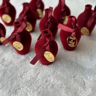 20 Stück Mini-Geschenktonkrüge mit Henna gefüllt | EW-292613