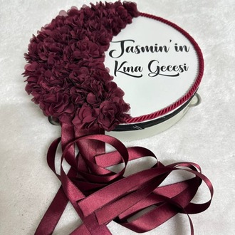 Personalisierter Braut-Def mit Laserblumen für Hochzeit und Henna-Feier | EW-292675