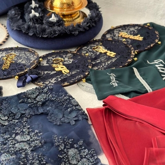 Venedig-Nacht-Kollektion – Braut und Bräutigam Hennaset| EW-292634