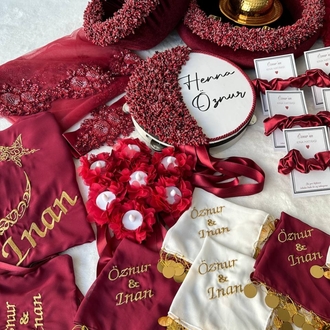 Braut und Bräutigam Hennaset – Bohem Kristall Kollektion| EW-292639