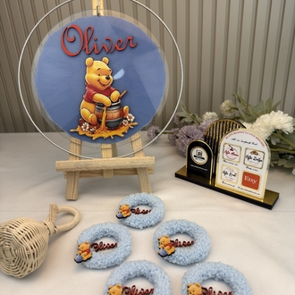 20 Magnet-Souvenirs und 1 Türkranz-Souvenir-Set | EW-292982