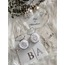 Handgefertigtes Epoxid-Perlenmodell Verlobungs- und Versprechenstablett-Set | EW-293010