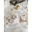 Epoxid-Modell Verlobungs- und Heiratsantrags-Tablett-Set mit Perlen | EW-292997
