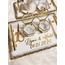 Epoxid-Modell Verlobungs- und Heiratsantrags-Tablett-Set mit Steinoptik | EW-292996