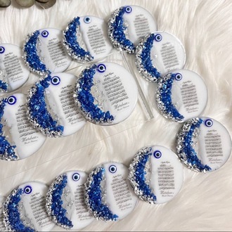 20 Handgefertigter Epoxid-Magnet mit Steinen | EW-292838