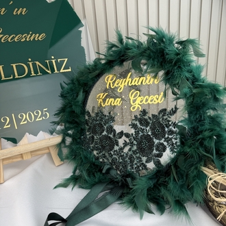 40×50 cm Brautschild aus 3 mm Plexiglas und Braut-Def | EW-292961