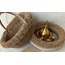 Henna-Korb- und Tablett-Set im Knospen-Design | EW-292992