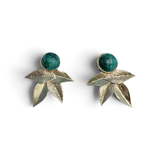 LEAF YEŞİL KÜPE