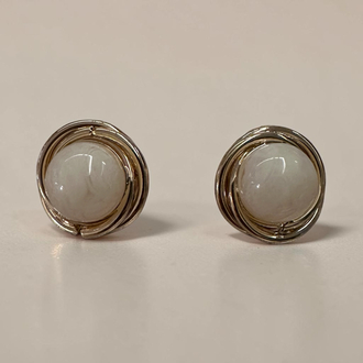 OVAL KEMİK KÜPE
