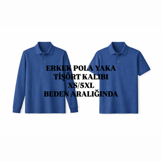 ERKEK POLO YAKA KALIBI XS/5XL