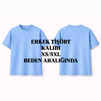 ERKEK TİŞÖRT KALIBI XS/5XL