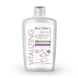 Dr. C. Tuna Vitalizing Sarımsak & Capixyl Canlandırıcı Şampuan 500 ml