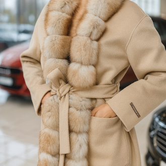 Aurora Alpaca Coat