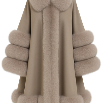Luxe Mantle Poncho