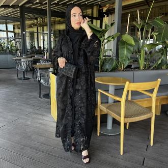Taşlı abaya