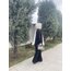 Taşlı fırfırlı takım Büyük beden
