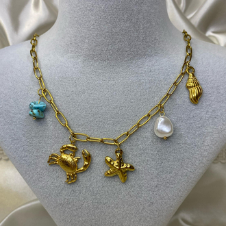Charm Kolye | Denizin Sembolleri