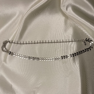 Balık Sırtı Silver Bileklik