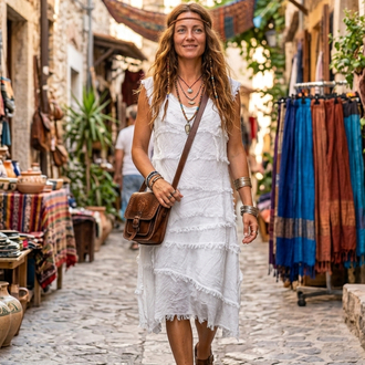 İpek elbise (kısa model)