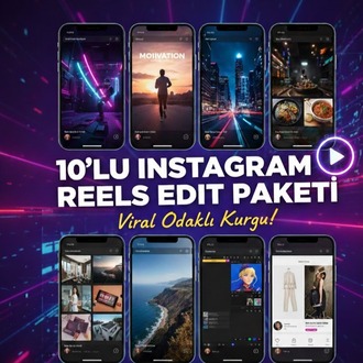 10'lu Instagram Reels Edit Paketi