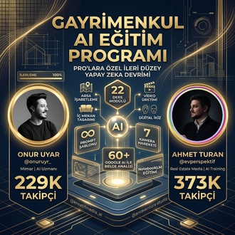 GAYRİMENKUL AI EĞİTİM PROGRAMI
