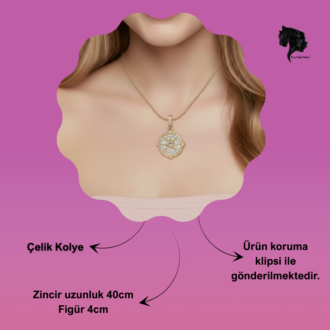Kutup Yıldızı Kuzey Yıldızı Kolye - 1788