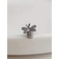 Arı Model Kıkırdak Piercing Tragus Helix Silver Gümüş Renk Küpe - 1301