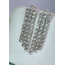 Taşlı Sallantılı Silver Renk Küpe - 1111