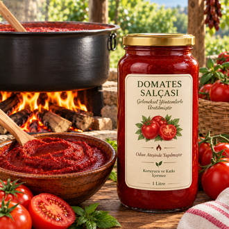 Ev Yapımı Domates Salçası -1 kg