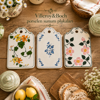 Villeroy Boch porselen sunum plakaları