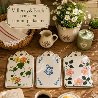 Villeroy Boch porselen sunum plakaları