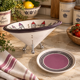 Alman KMK Stoneware koleksiyon süzgeç