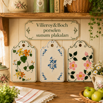 Villeroy Boch porselen sunum plakaları