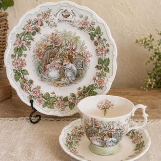 Royal Doulton Brambly Hedge porselen fincan seti