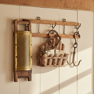 Cottage vintage duvar dekor seti