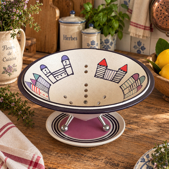 Alman KMK Stoneware koleksiyon süzgeç