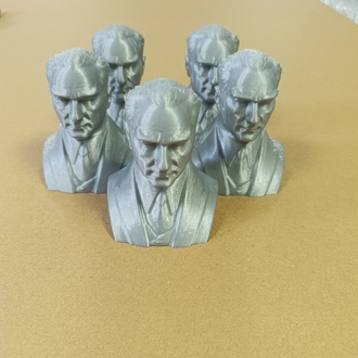 Atatürk büstü 3 boyutlu baskı 