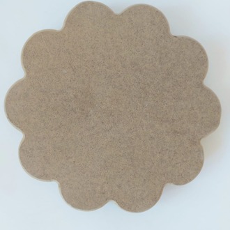Çiçek tabak drape kalıbı
