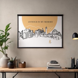 Antioch in my Memory 'Silüet' Poster 35x50 cm (Çerçevesiz)