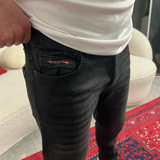 Diesel Siyah Kot Pantolon 