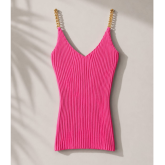 Pink Mirage Chain Top