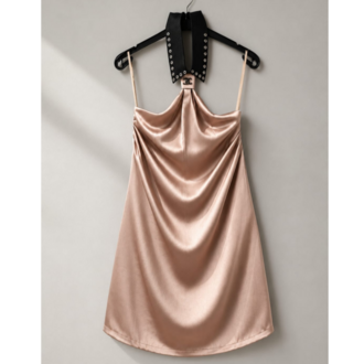 MIDNIGHT MUSE SLIP DRESS