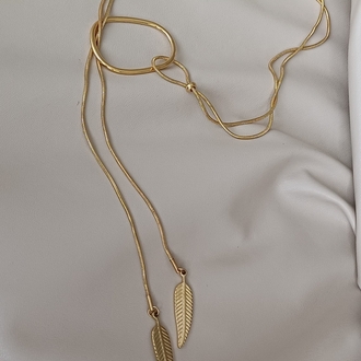 ENERJİK ÇELİK GOLD KOLYE