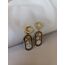 ÇELİK GOLD PAPATYALI KÜPE
