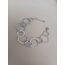 ÇELİK SILVER SEKİZGEN BİLEKLİK