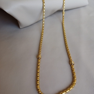 ÇELİK GOLD KOMBİN KOLYESİ