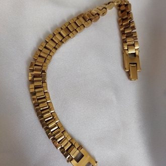 ÇELİK GOLD ROLEX MODEL BİLEKLİK 